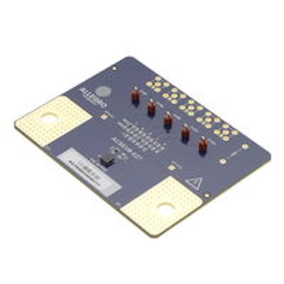 Figure 4: ACSEVB-EZ7-37220-100B3 Eval.Board for the ACS37220 Current Sensor.