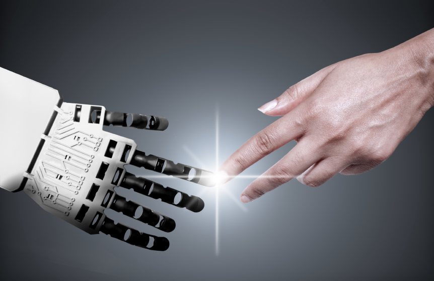 Robot Human Hand Connection 000075665883 Small