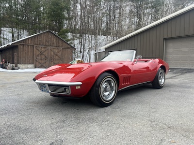Sc24 Dana Mecums 37th Original Spring Classic 1968 Chevrolet Corvette L89 Convertible Lot S46 Scaled