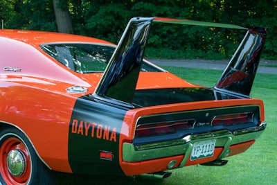 A 1969 Dodge Daytona Charger 426 Hemi wing.