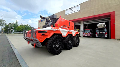 Unmanned Firefighting Robot