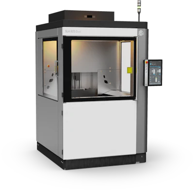 The SLA 825 Dual from 3D Systems.