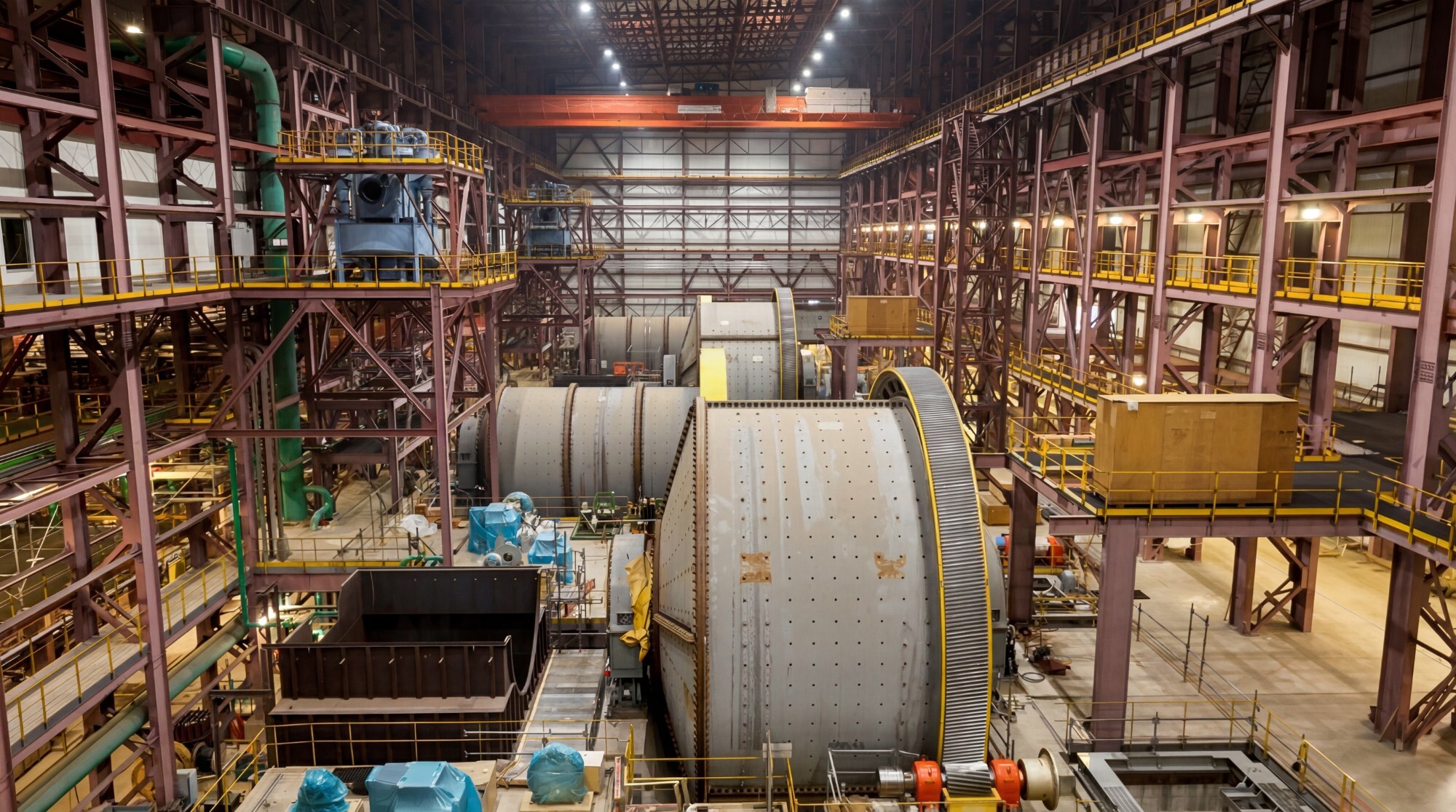 Mesabi Metallics concentrator building