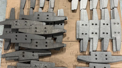 Before and after descale and wash.