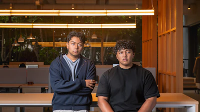 Architect Labs was founded by Ebrahim Hussain (left) and Aaditya Subedi.