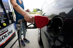 A customer readies to pump gas at this Ridgeland, Miss., Costco, Tuesday, May 24, 2022.