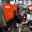 The Mazak booth at IMTS 2024.