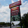 Fuel prices are displayed outside a truck stop Friday, Sept. 4, 2026, in Fairview, Tenn.