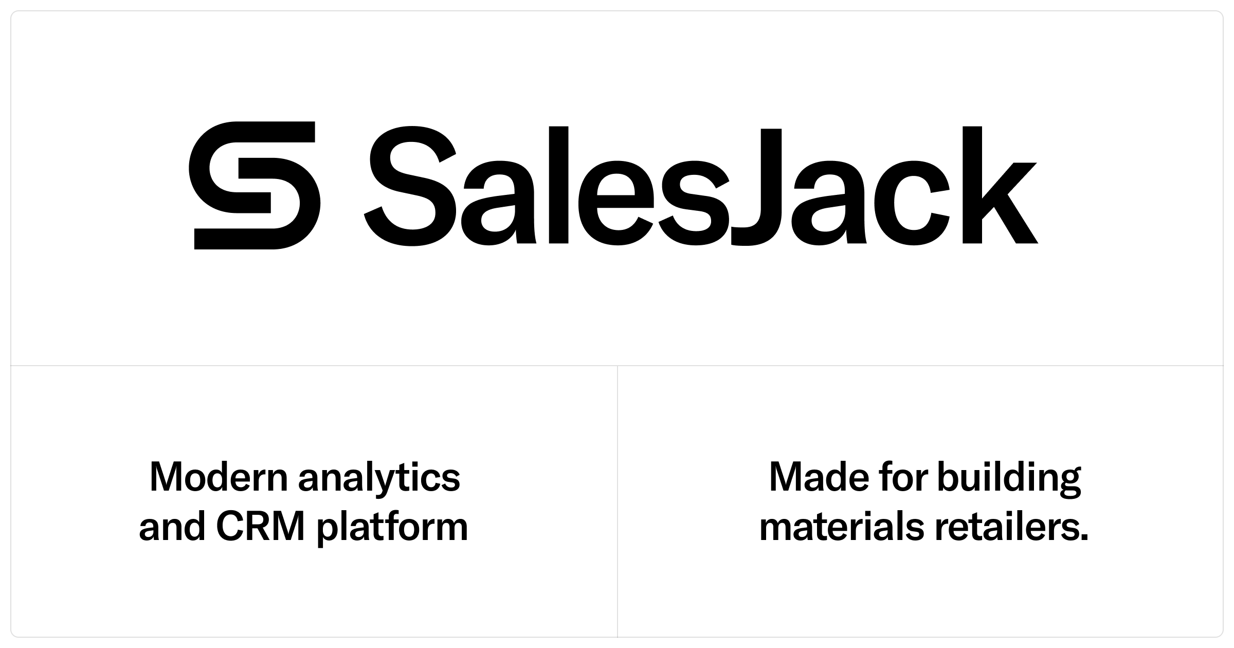 Bradley Hartmann & SalesJack Partner for LBM Sales Analytics