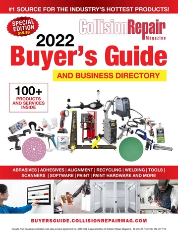 Collision Repair Buyer's Guide 2022