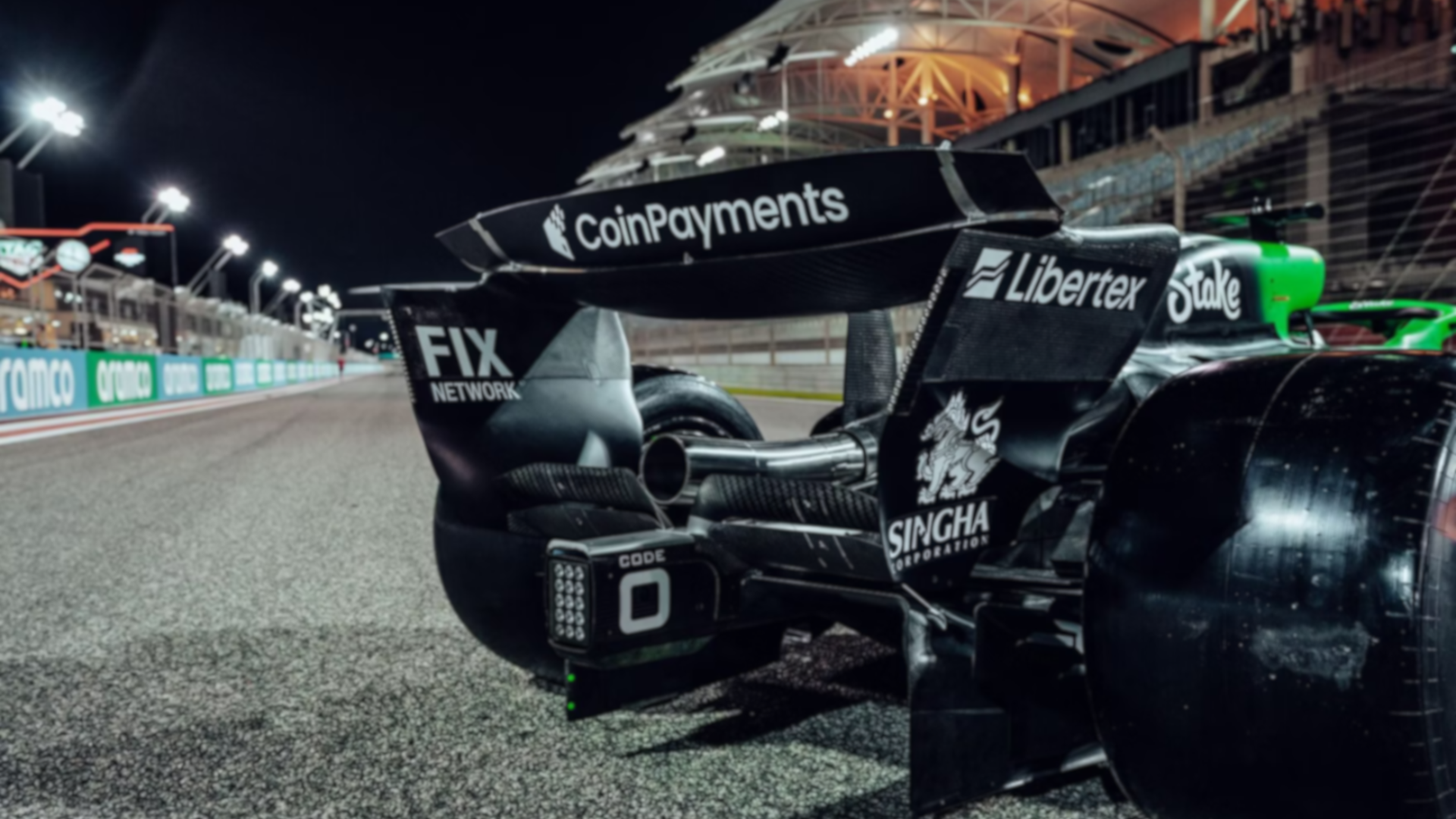 Fix Logo Stake F1 Team Kick Sauber