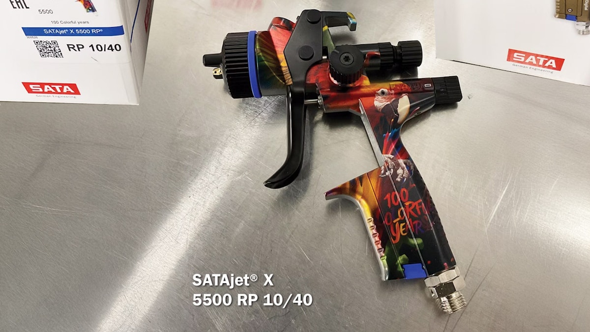 SATA launched exclusive the Rudi SATAjet X 5500 RP 10/40
