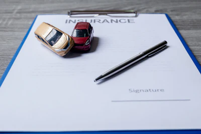 Car And Pen On Insurance Documents Car Insurance 2025 01 10 15 08 37 Utc