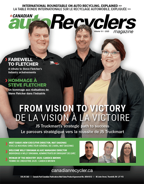 Canadian Auto Recyclers Canadian Recycler 19#1