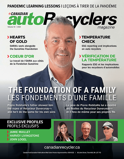 Canadian Auto Recyclers Canadian Recycler 16#1