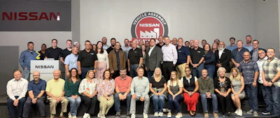 A tour of the Nissan plant took was an option of the conference