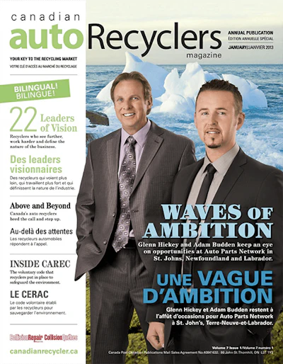 Canadian Auto Recyclers Canadian Recycler 7#1
