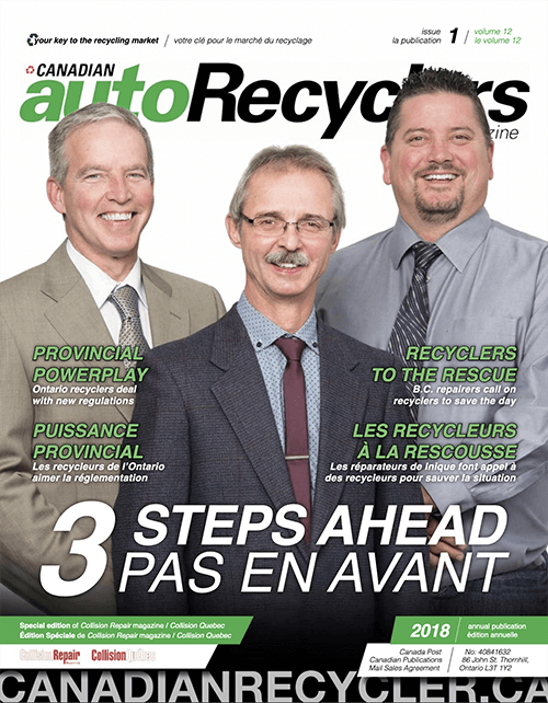 Canadian Auto Recyclers Canadian Recycler 12#1