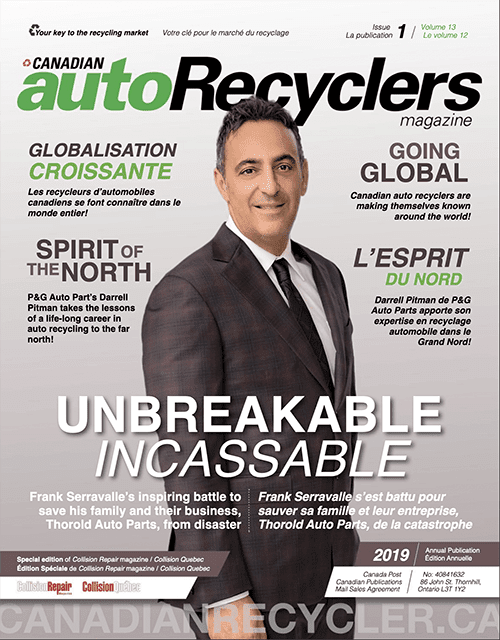 Canadian Auto Recyclers Canadian Recycler 13#1