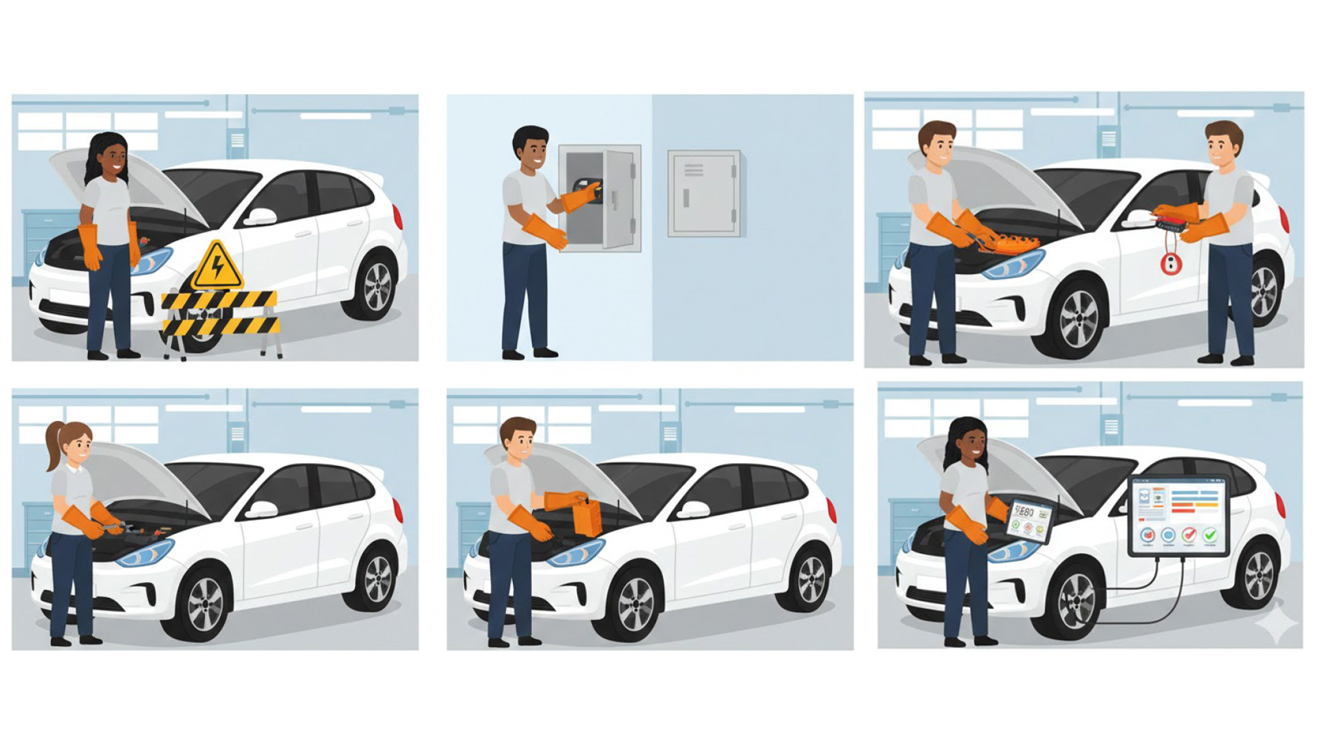 Ev Car Img Cartoon