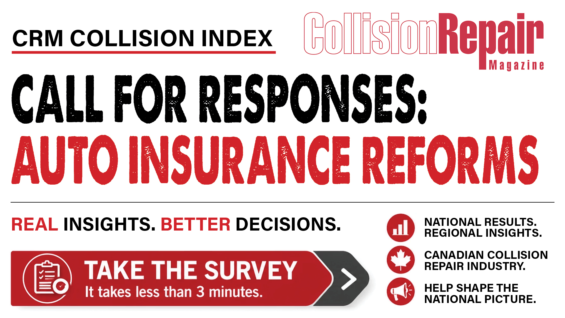 Auto Insurance Reforms Survey Graphic