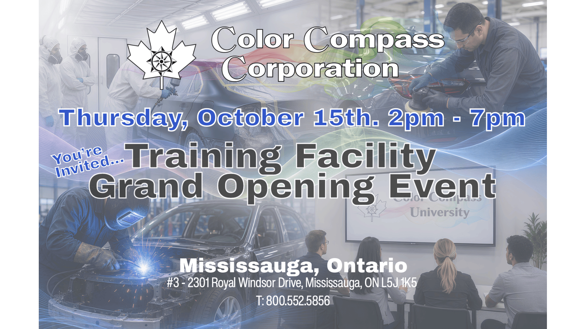 Color Compass Training Facility Event