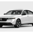 A 2026 Honda Accord pictured in platinum white pearl.