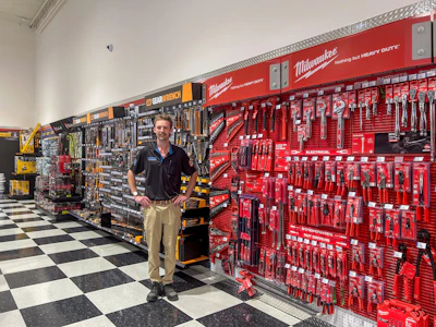 Tool Section With Manager, Kyle Clark